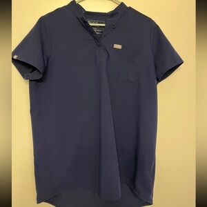 FIGS maternity scrub top